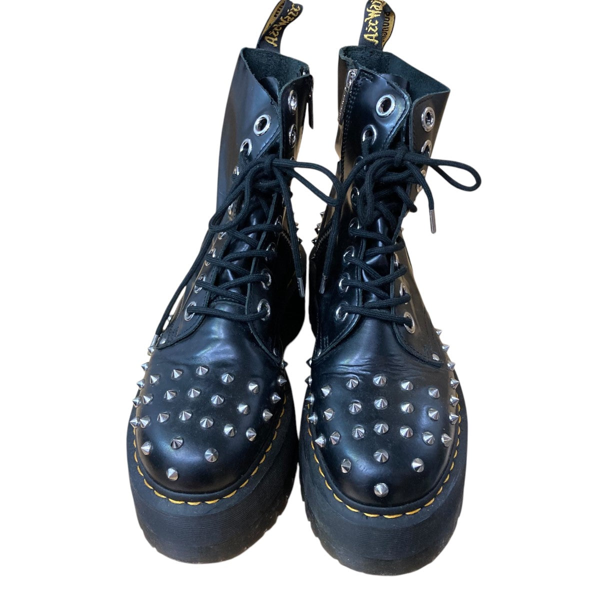 Dr．Martens(ドクターマーチン) U JADONスタッズ装飾8ホールブーツAW006 SK11 AW006 SK11 ブラック サイズ  42｜【公式】カインドオルオンライン ブランド古着・中古通販【kindal】