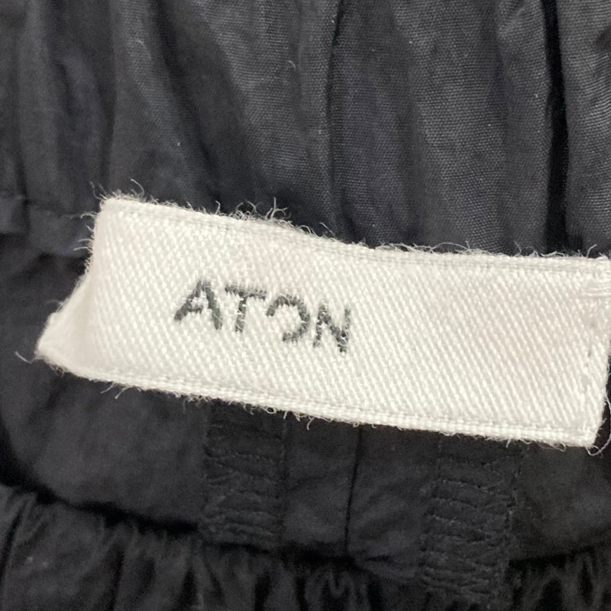 ATON(エイトン) ナイロンパンツ7112924 7112924 ブラック サイズ 04