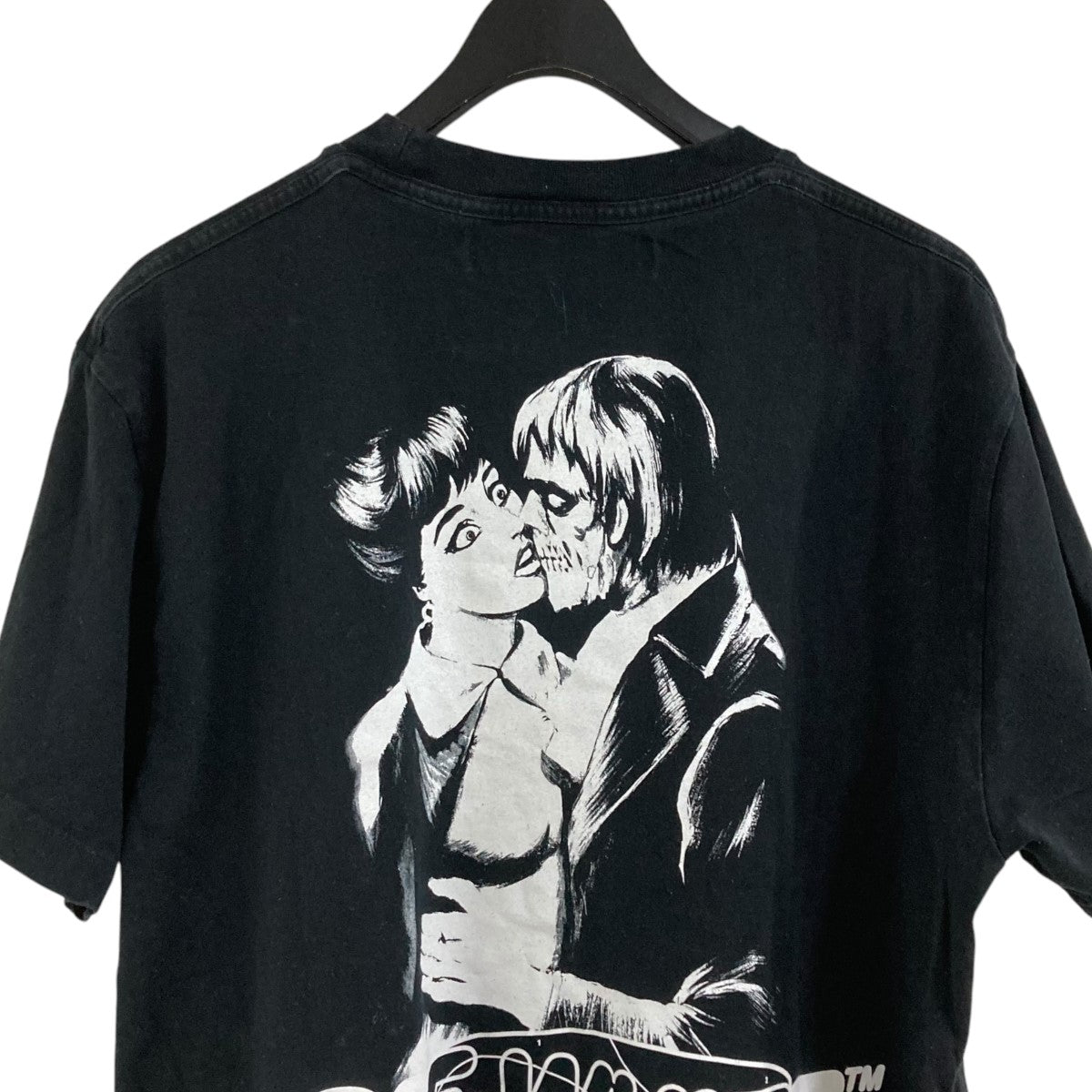 OFFWHITE 20AWキスロゴ半袖TシャツOMAA038E20JER008 古着・中古-4枚目のアイテム画像