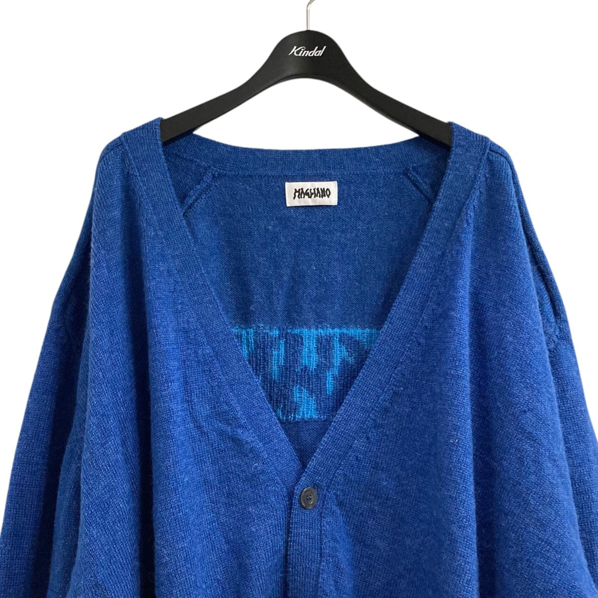 MAGLIANO(マリアーノ) ロゴカーディガン ブルー サイズ L｜【公式  