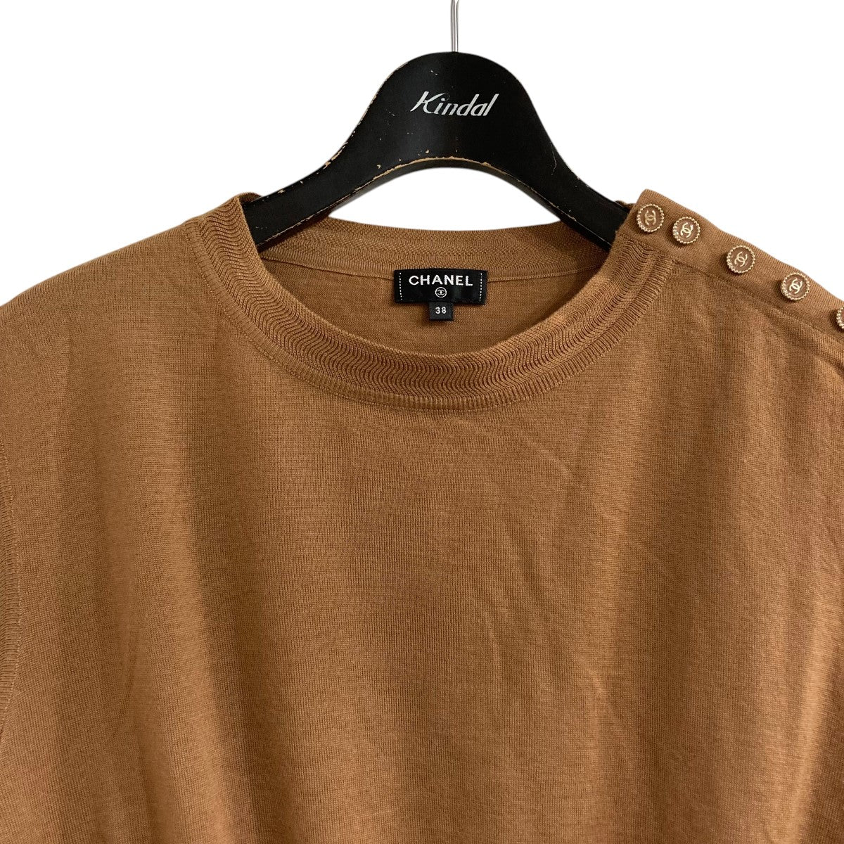 CHANEL(シャネル) CC Star Button Long Sleeve Cardiganニット