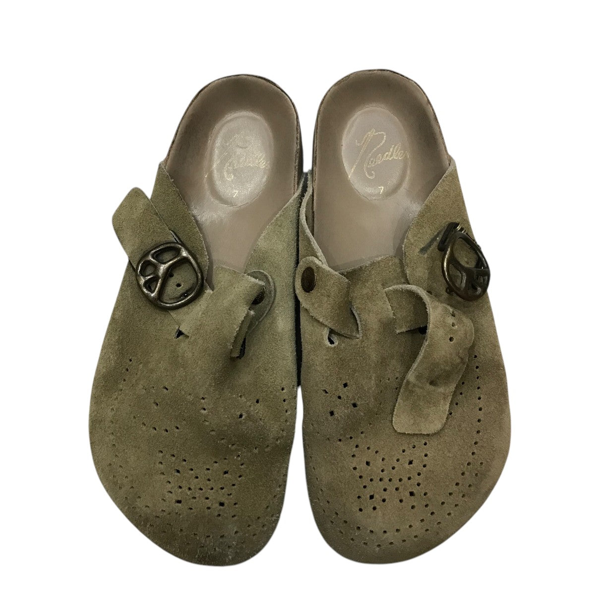 Needles(ニードルス) スウェードサンダル ベージュ サイズ 7｜【公式