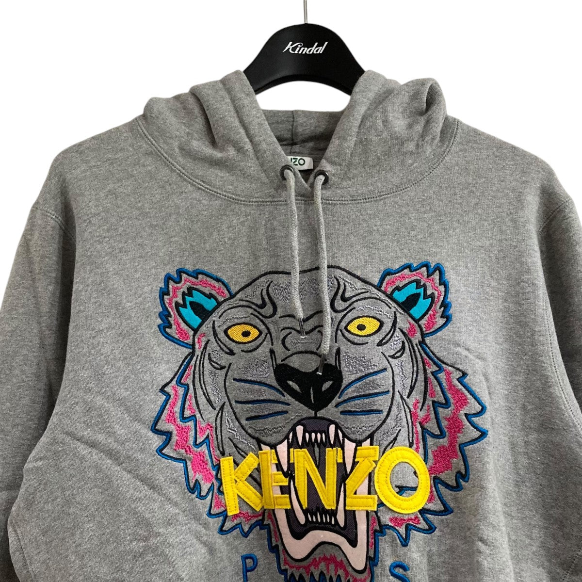 KENZO(ケンゾー) タイガー柄パーカーF35 5SW010 4MF F35 5SW010 4MF グレー サイズ  L｜【公式】カインドオルオンライン ブランド古着・中古通販【kindal】