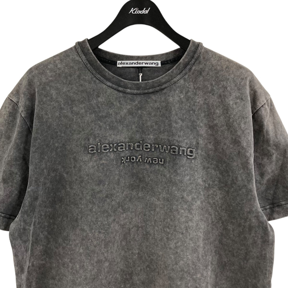 Alexander wang グレー　グリッター　ラメ　長袖Tシャツ Alexander wang グレー グリッター ラメ 長袖Tシャツ - メルカリ