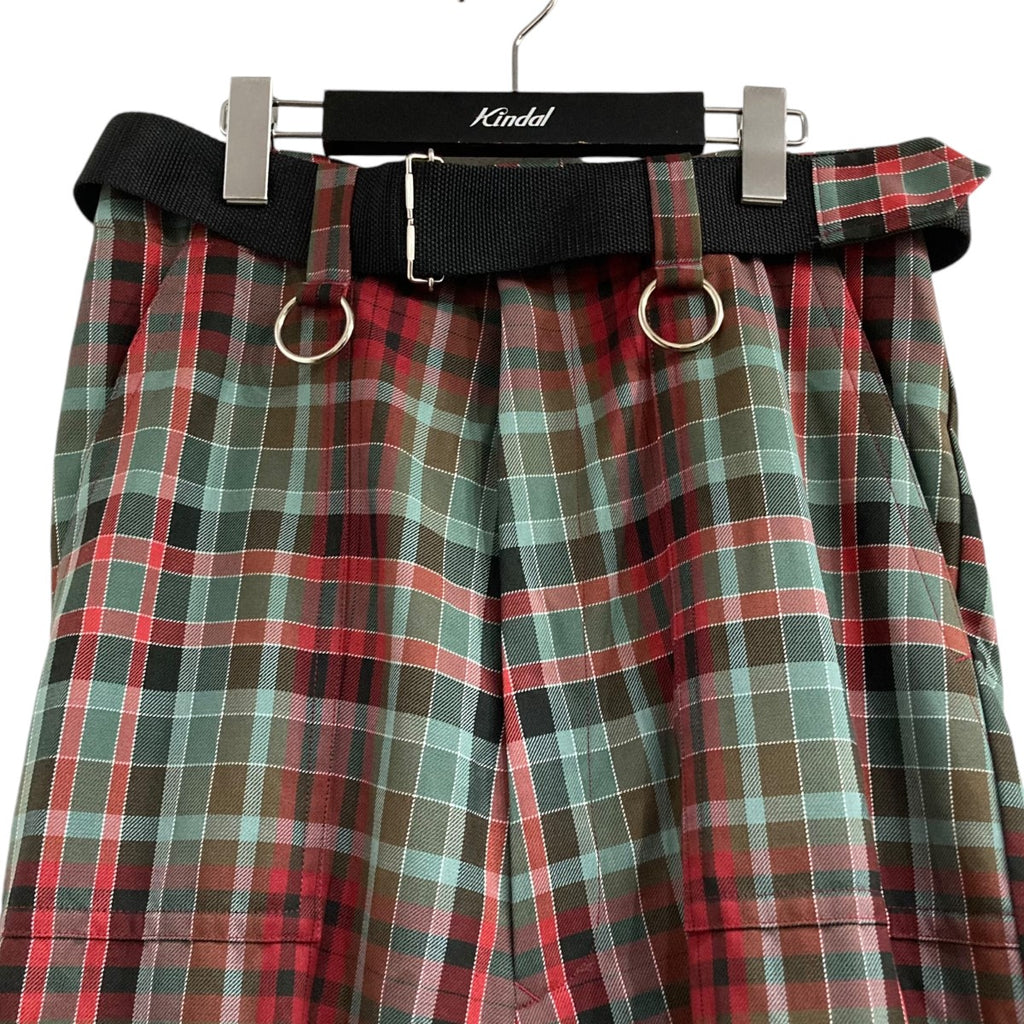 KIDILL(キディル) チェックボンテージパンツKL831 KL831 ネイビー 