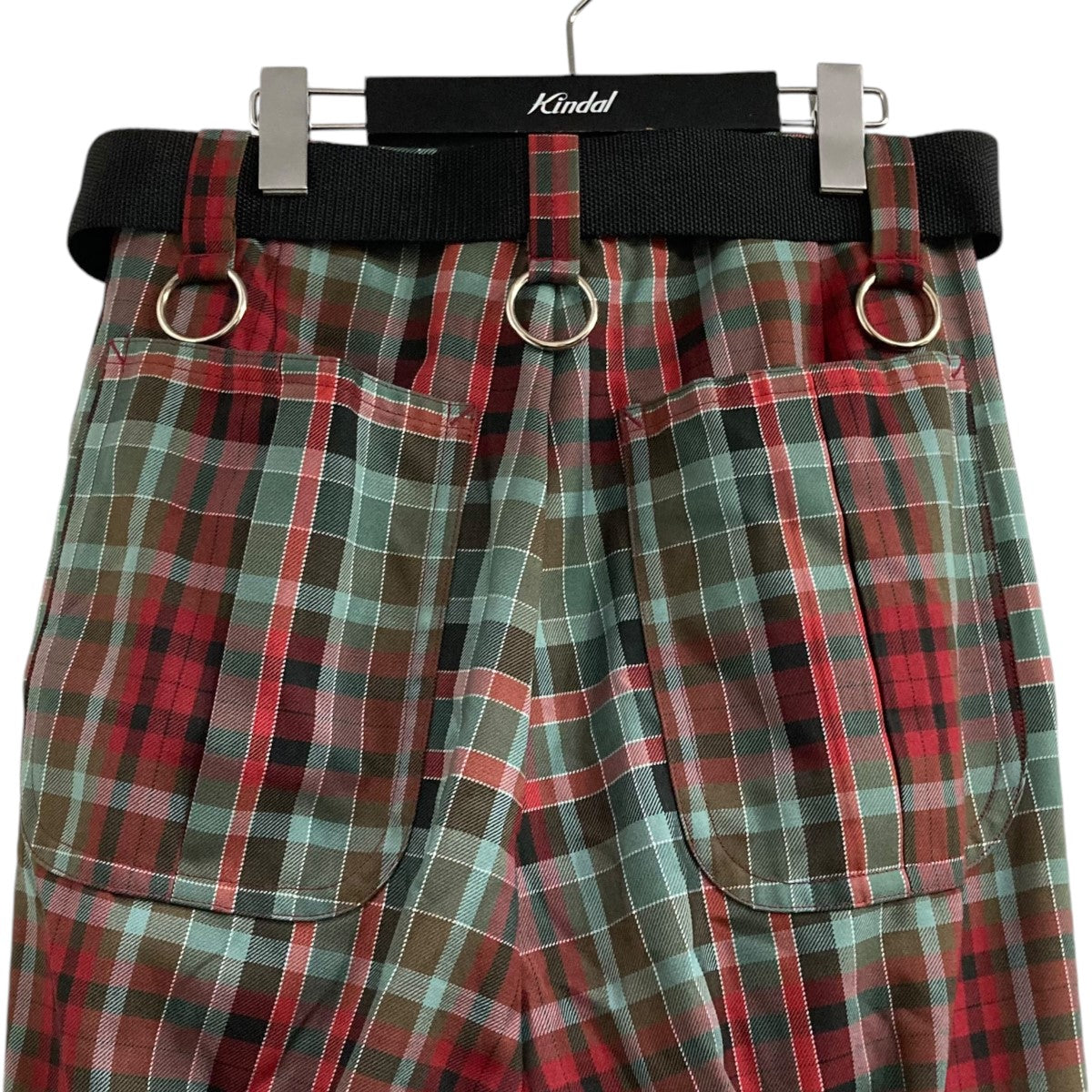 KIDILL(キディル) チェックボンテージパンツKL831 KL831 ネイビー 