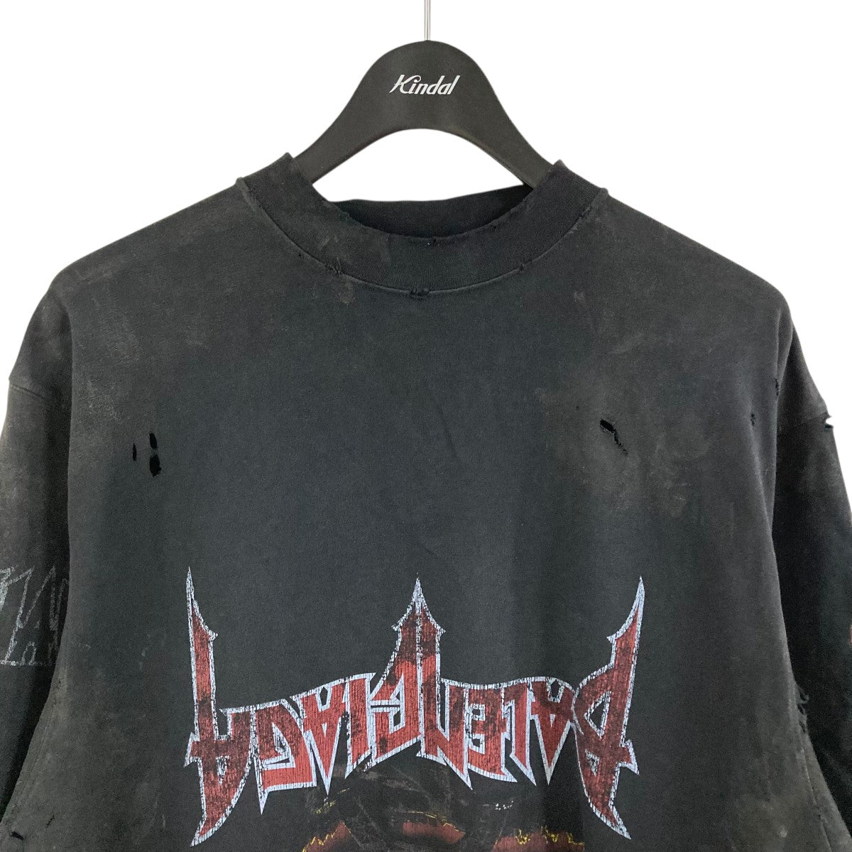 BALENCIAGA(バレンシアガ) ダメージ加工再構築Tシャツ 698811