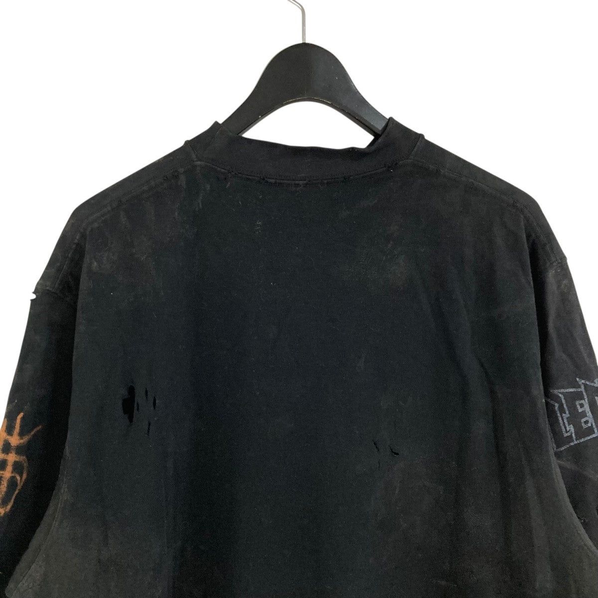 BALENCIAGA(バレンシアガ) ダメージ加工再構築Tシャツ 698811