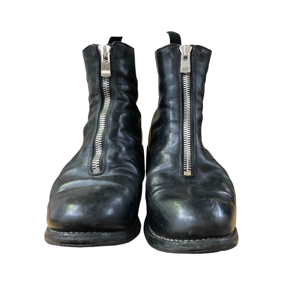 GUIDI(グイディ) ジップアップブーツPL1 PL1 ブラック サイズ 41 GUIDI(グイディ) ジップアップブーツPL1 PL1 ブラック サイズ 41