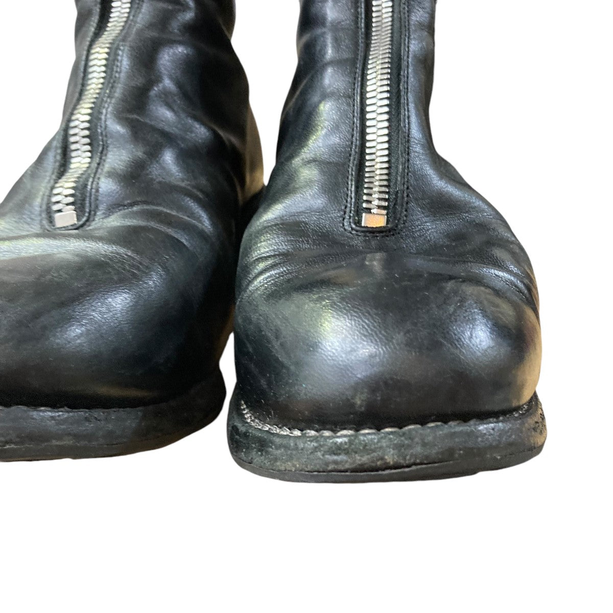 GUIDI(グイディ) ジップアップブーツPL1 PL1 ブラック サイズ 41