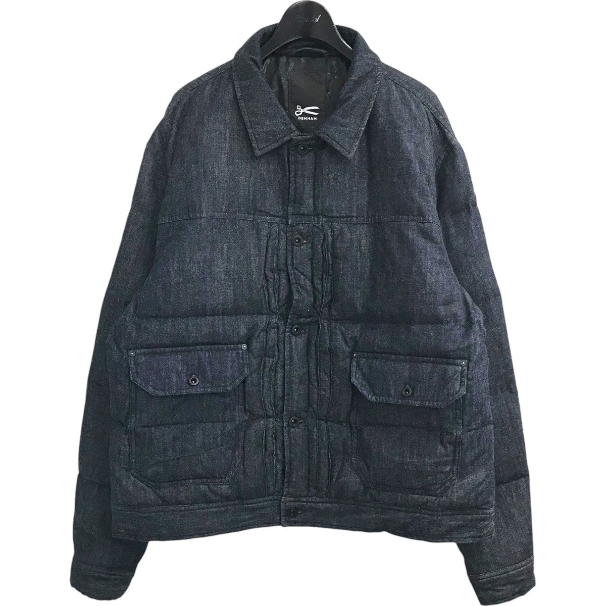 Denham(デンハム) 「WINSTON DENIM DOWN JACKET」パデッドデニムジャケット01 21 10 21 010 01 21  10 21 010 インディゴ サイズ XL｜【公式】カインドオルオンライン ブランド古着・中古通販【kindal】