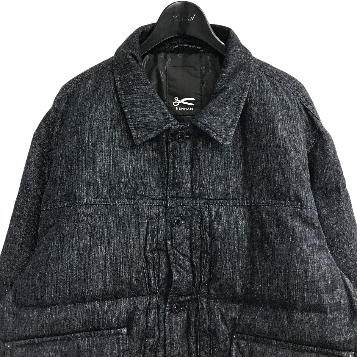 Denham(デンハム) 「WINSTON DENIM DOWN JACKET」パデッドデニムジャケット01 21 10 21 010 01 21  10 21 010 インディゴ サイズ XL｜【公式】カインドオルオンライン ブランド古着・中古通販【kindal】