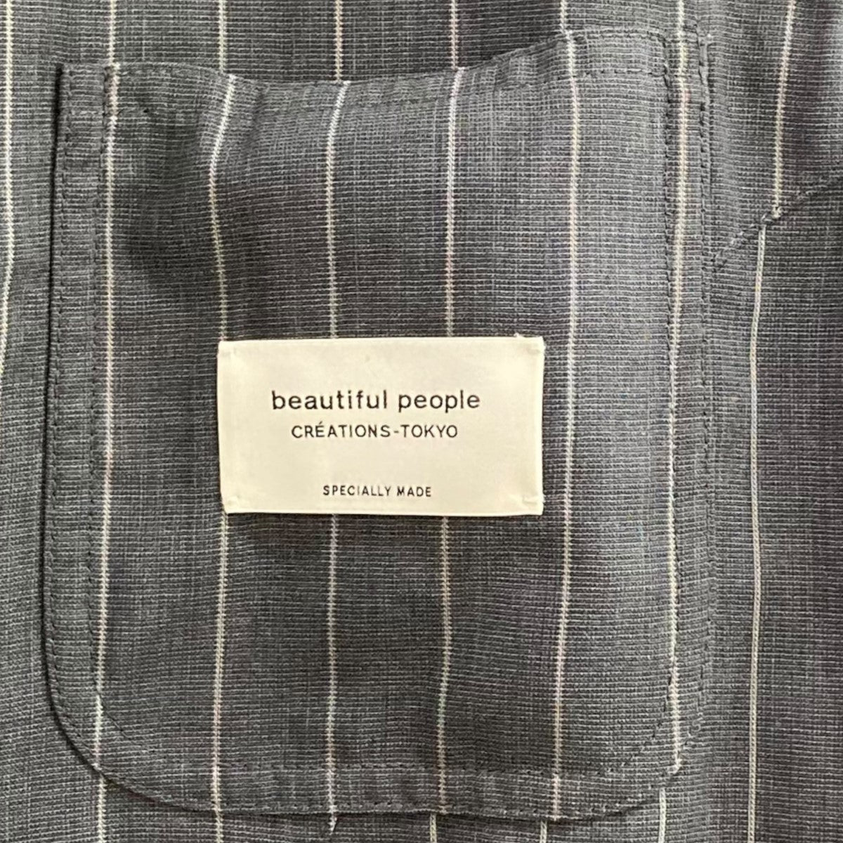 beautiful people(ビューティフルピープル) ピンストライプ