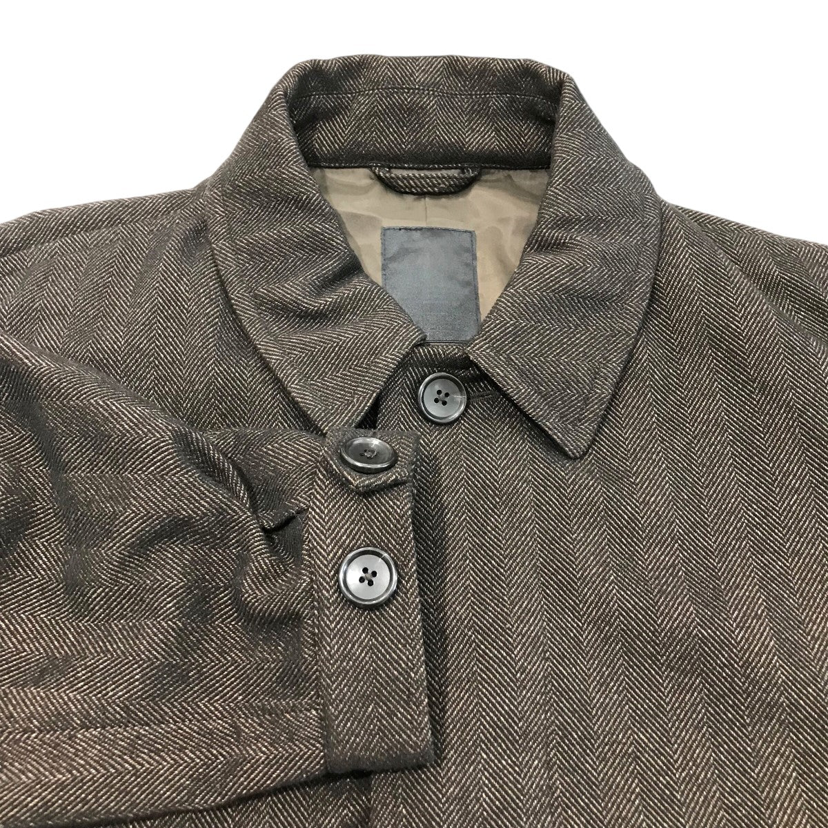 「GORE-TEX INFINIUM TECH TWEED SOUTIEN COLLAR COAT」ツイードステンカラーコートBJ 15021W