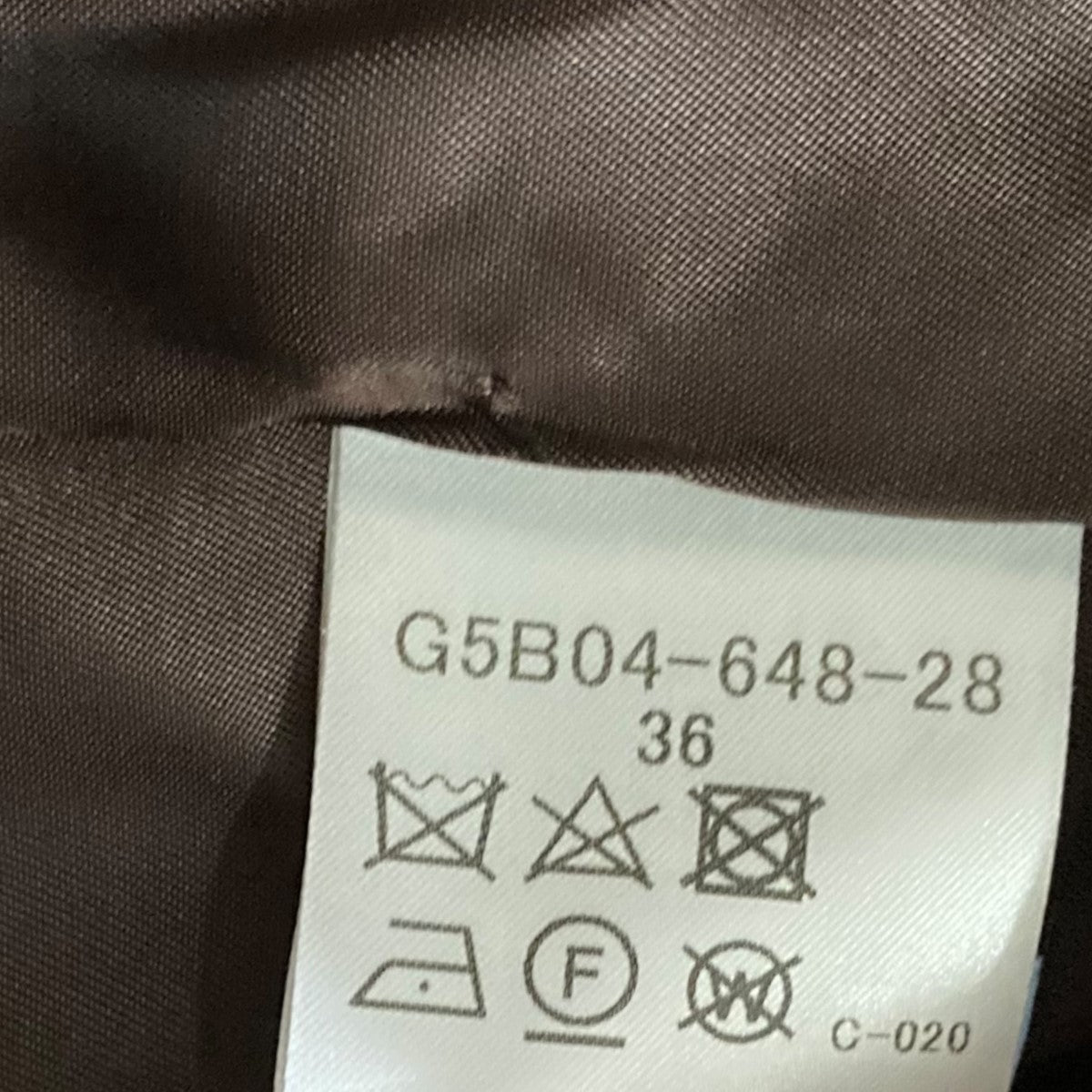 ウールコートG5B04-648-28