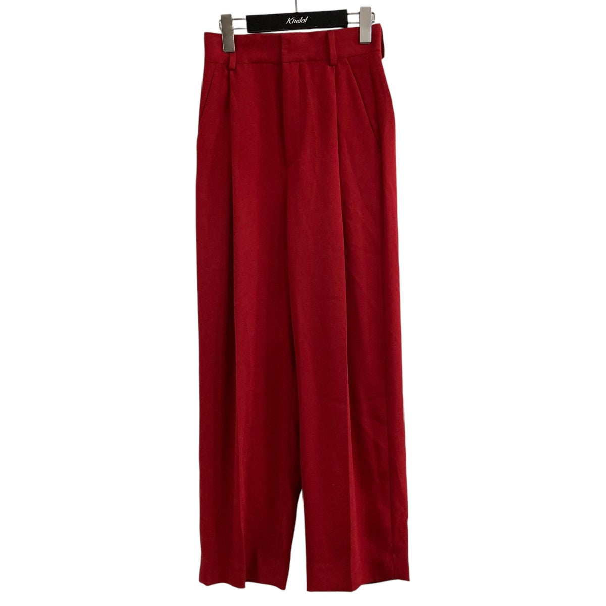 GEORGETTE TUCK PANTSスラックスパンツ8614-202-0300