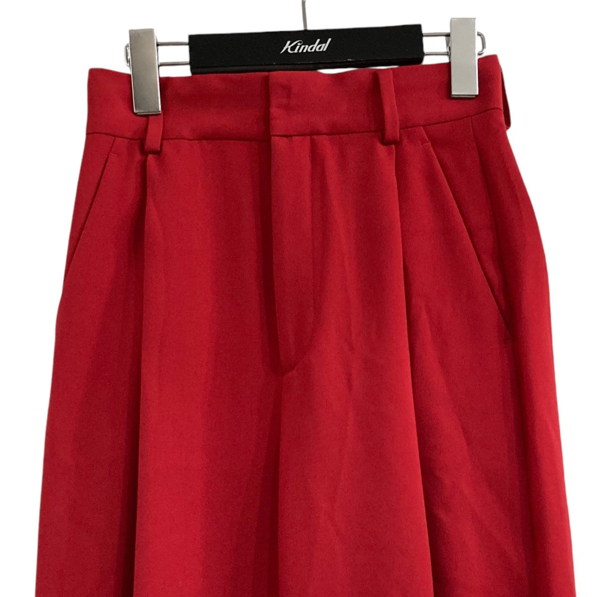 GEORGETTE TUCK PANTSスラックスパンツ8614-202-0300