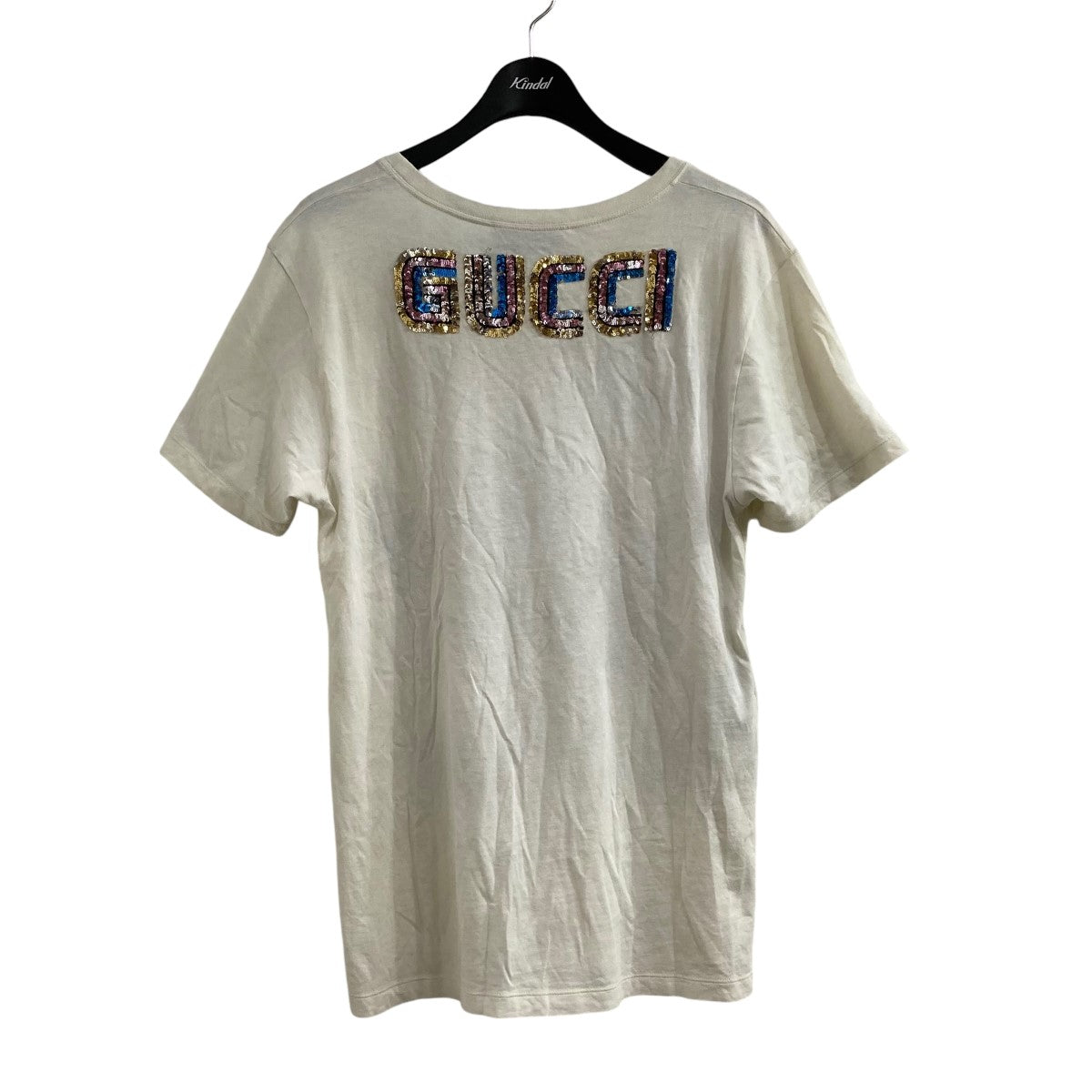 GUCCI(グッチ) Tシャツ492347 492347 ホワイト サイズ S｜【公式】カインドオルオンライン ブランド古着・中古通販【kindal】