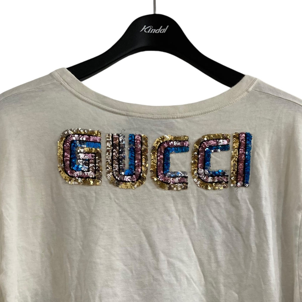 GUCCI(グッチ) Tシャツ492347 492347 ホワイト サイズ S｜【公式  
