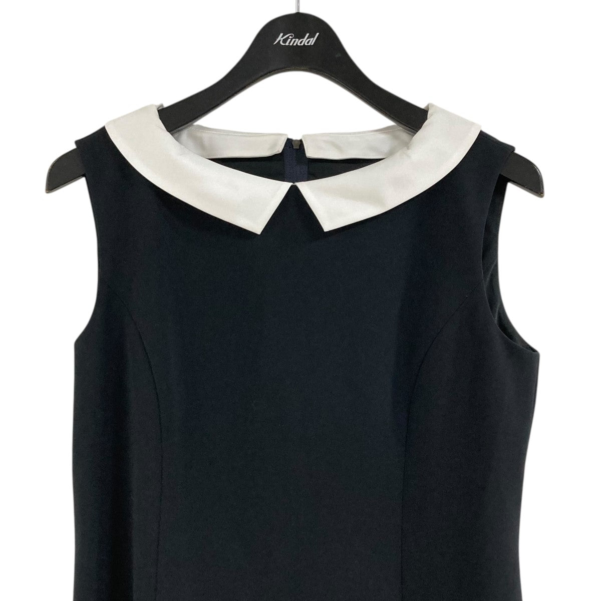 【9】FENNEL ♡ ノースリーブ ワンピース モノトーン 美品 Lace Ladies キャミワンピース ロングワンピース ノースリーブ