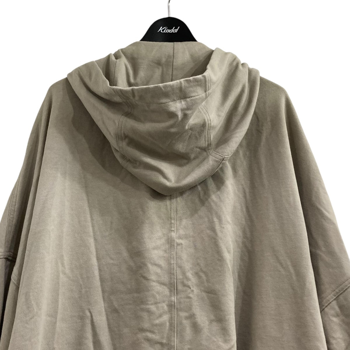 【Rick Owens】フーディー コットンジャージー スウェット RICK OWENS + Champion オーガニックコットンジャージー