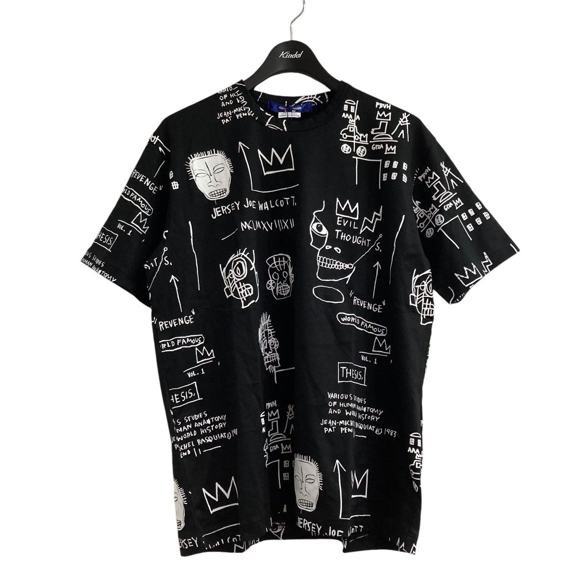 JUNYA WATANABE MAN(ジュンヤワタナベ) 23SSグラフィックTシャツWK-T026 WK-T026 ブラック サイズ M｜【公式】カインドオルオンライン  ブランド古着・中古通販【kindal】