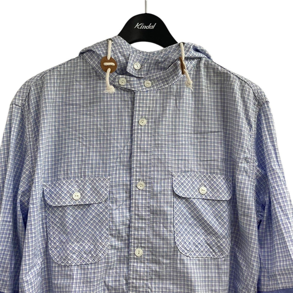 JUNYA WATANABE チェック柄パーカー Mサイズ JUNYA WATANABE MAN｜ジュンヤワタナベマンのパーカー（チェック