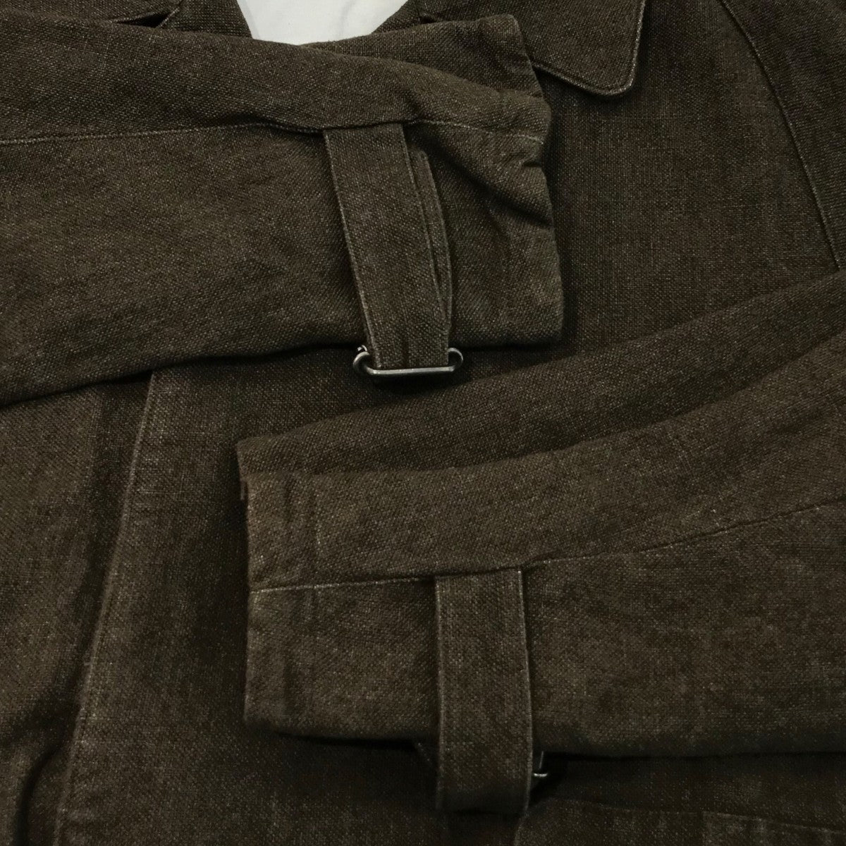SUS-SOUS(シュス) 21AW「motorcycle coat MK-2 」コットンリネン