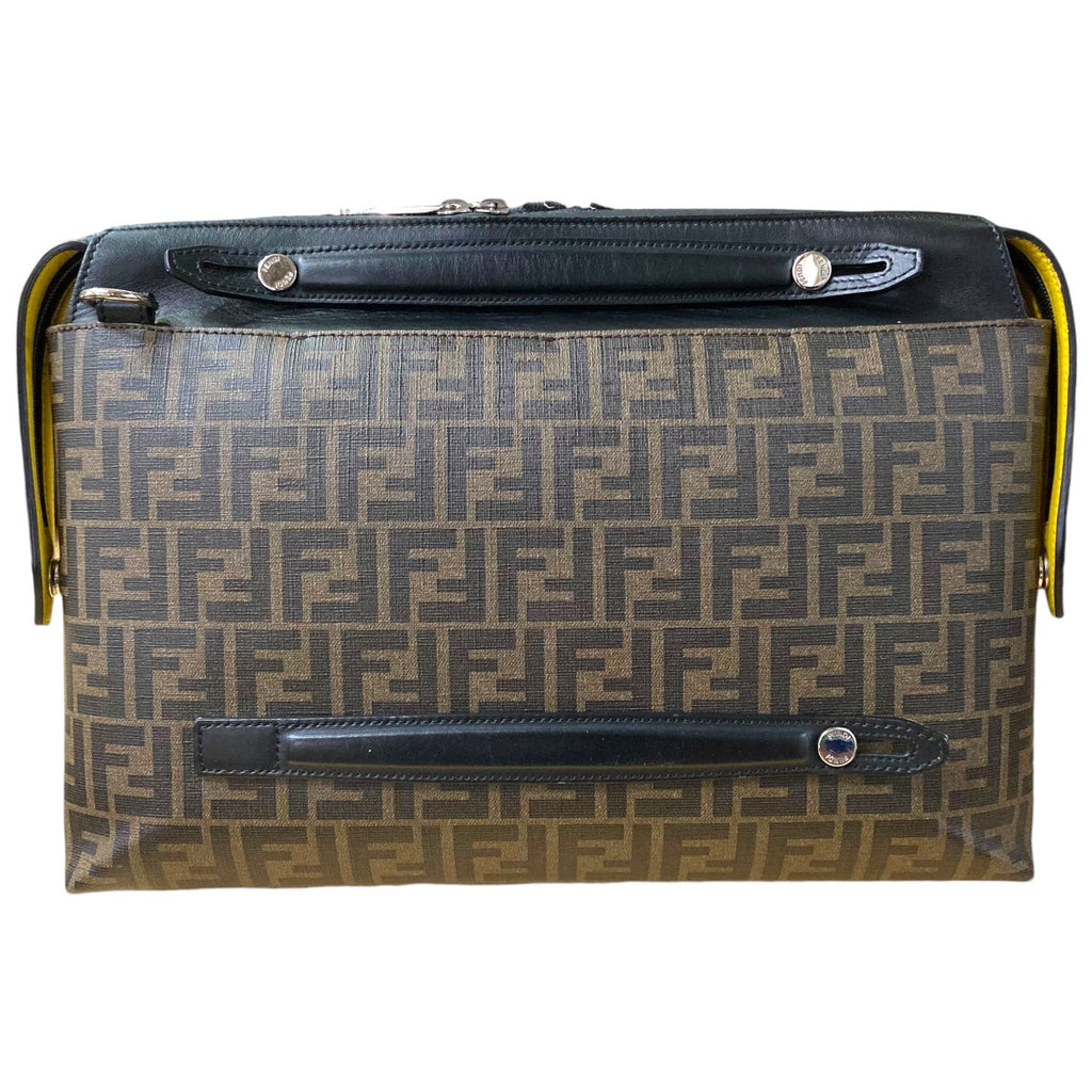 FENDI フェンディ ズッカ柄 8BT099 キャンバス（帆布） ショルダー  