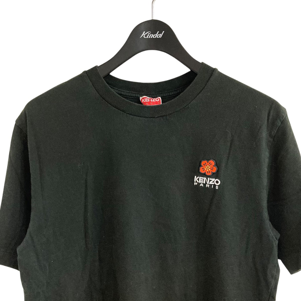 KENZO(ケンゾー) 半袖ロゴ刺繍Tシャツ FC65TS4124SG ブラック サイズ S  