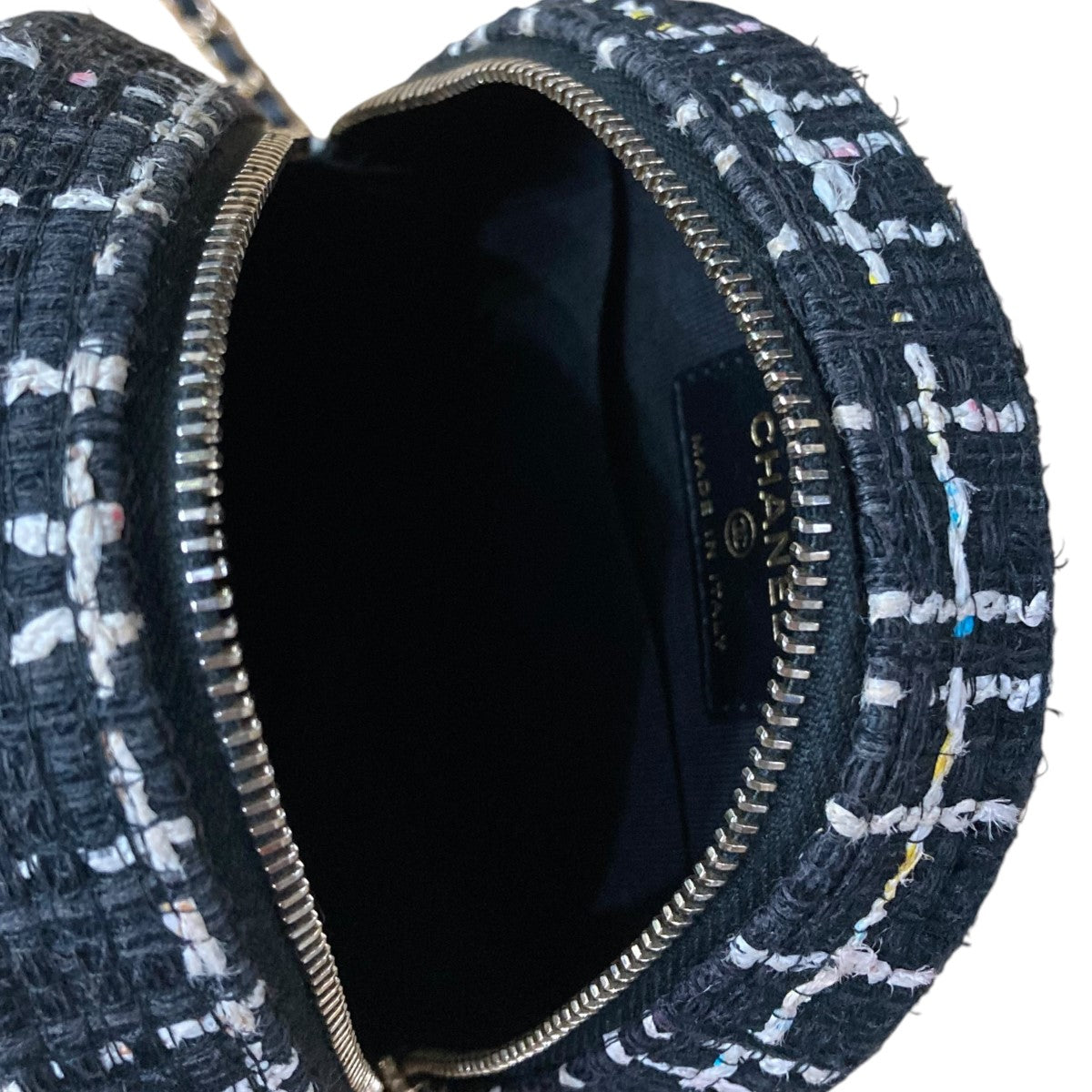 【美品】シャネル　ツイードチェーンショルダー　ギャランティカード有 CHANEL(シャネル) ツイードチェーンショルダーバッグ 2783