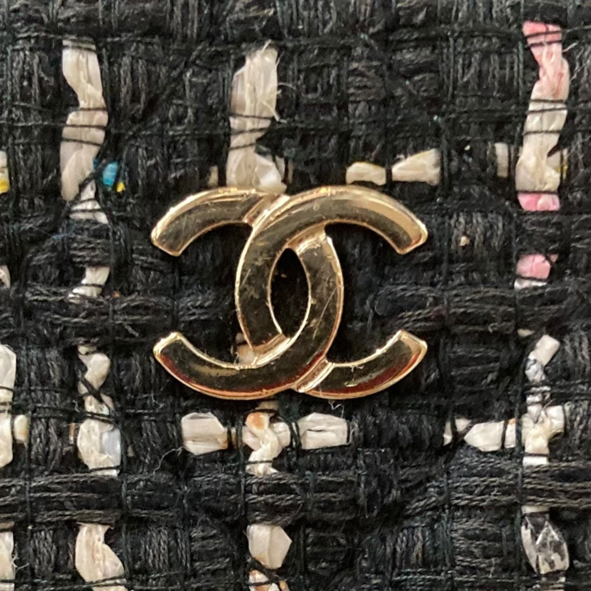CHANEL(シャネル) ツイードチェーンショルダーバッグ 2783**** グレー