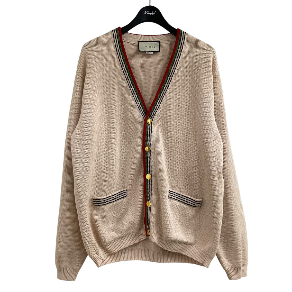 GUCCI(グッチ) コットンカーディガン626268 626268 ベージュ サイズ L