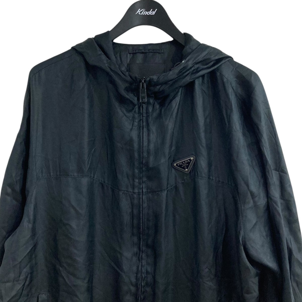 PRADA ダークグレー テーラードジャケット　48r PRADA(プラダ) テーラードジャケットUGI223 UGI223 ダークグレー