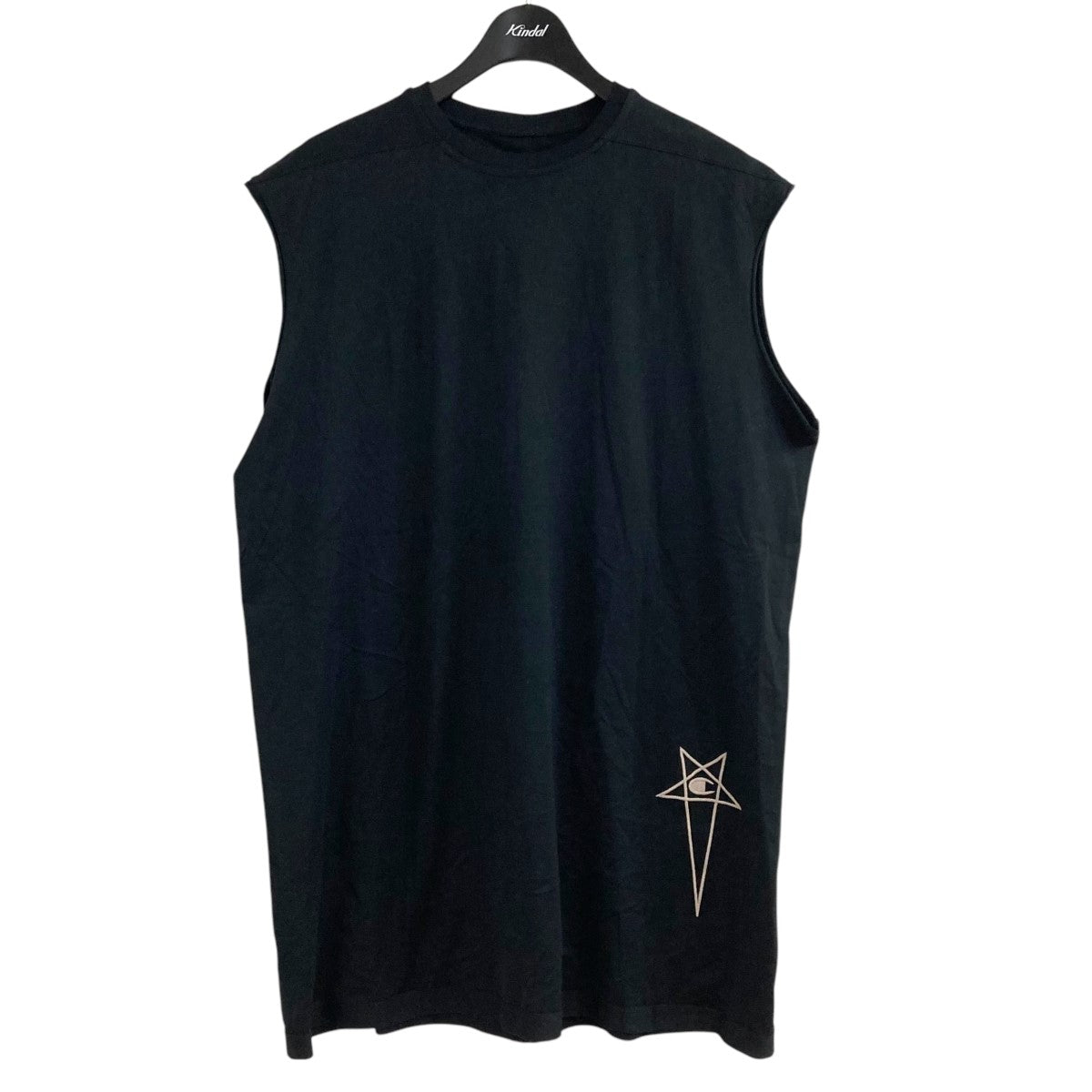 RICK OWENS×Champion ノースリーブTシャツCW02C9231 TARP T