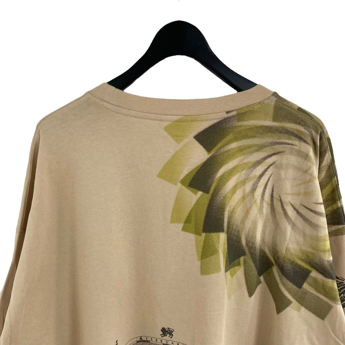 【関税込み】Dries Van Noten ベージュ プリントTシャツ DRIES VAN NOTEN(ドリスヴァンノッテン) プリントTシャツ
