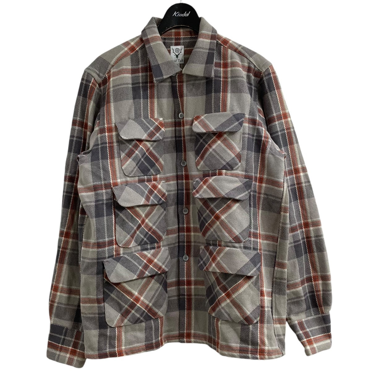 6ポケットシャツPU511 6 Pocket Classic Shirt - Plaid Twill