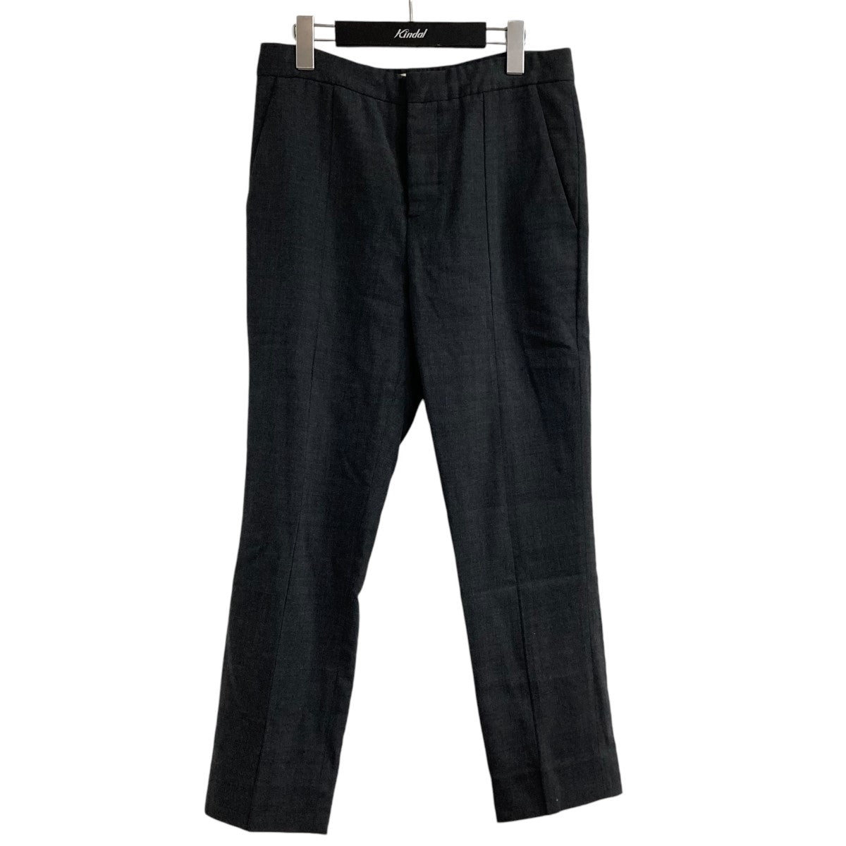 楽天市場】【中古】miu miu チェック柄センタープレススラックス