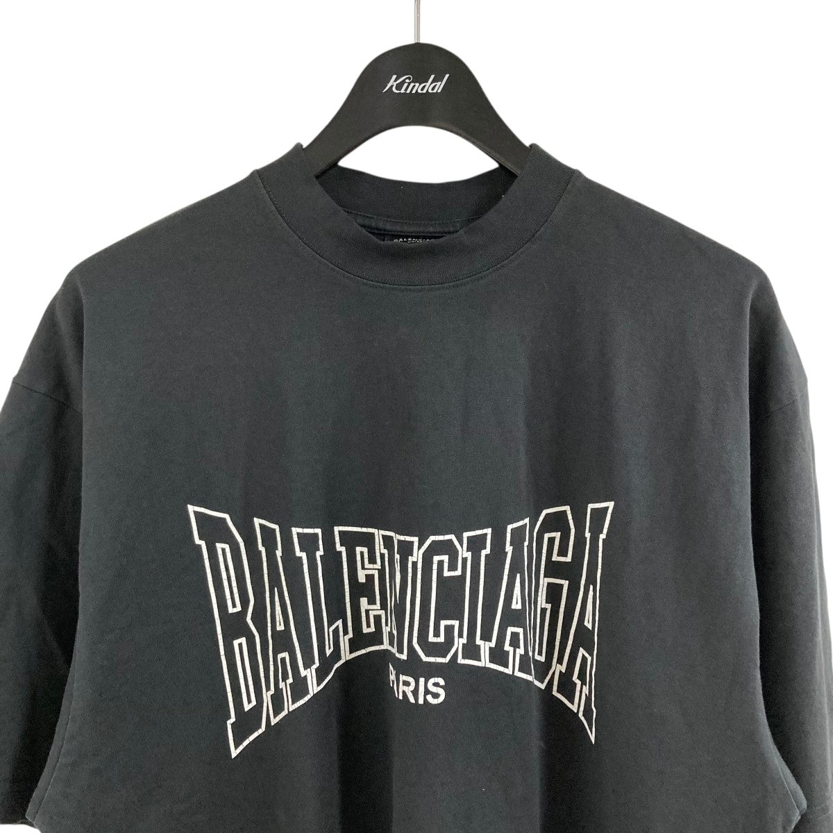 BALENCIAGA(バレンシアガ) ロゴTシャツ 739764 TRVH5 ブラック