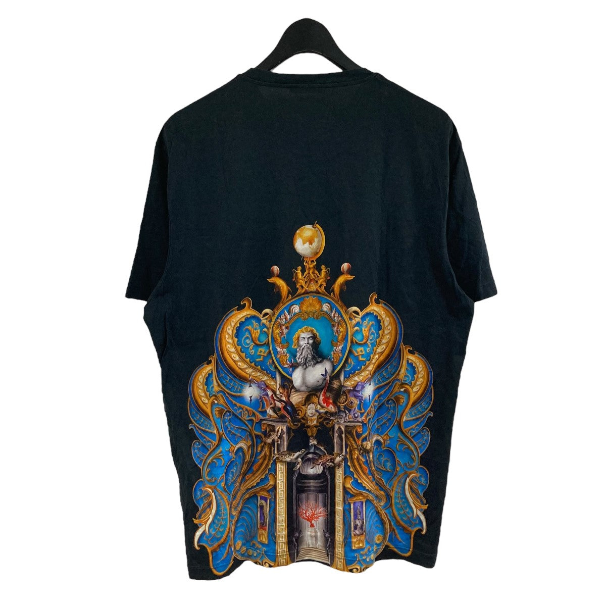 VERSACE(ヴェルサーチ) プリントTシャツ A76113 ブラック サイズ