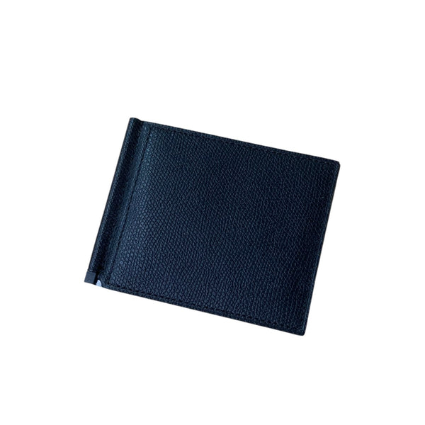 Valextra(ヴァレクストラ) マネークリップ付きカードケース ブラック