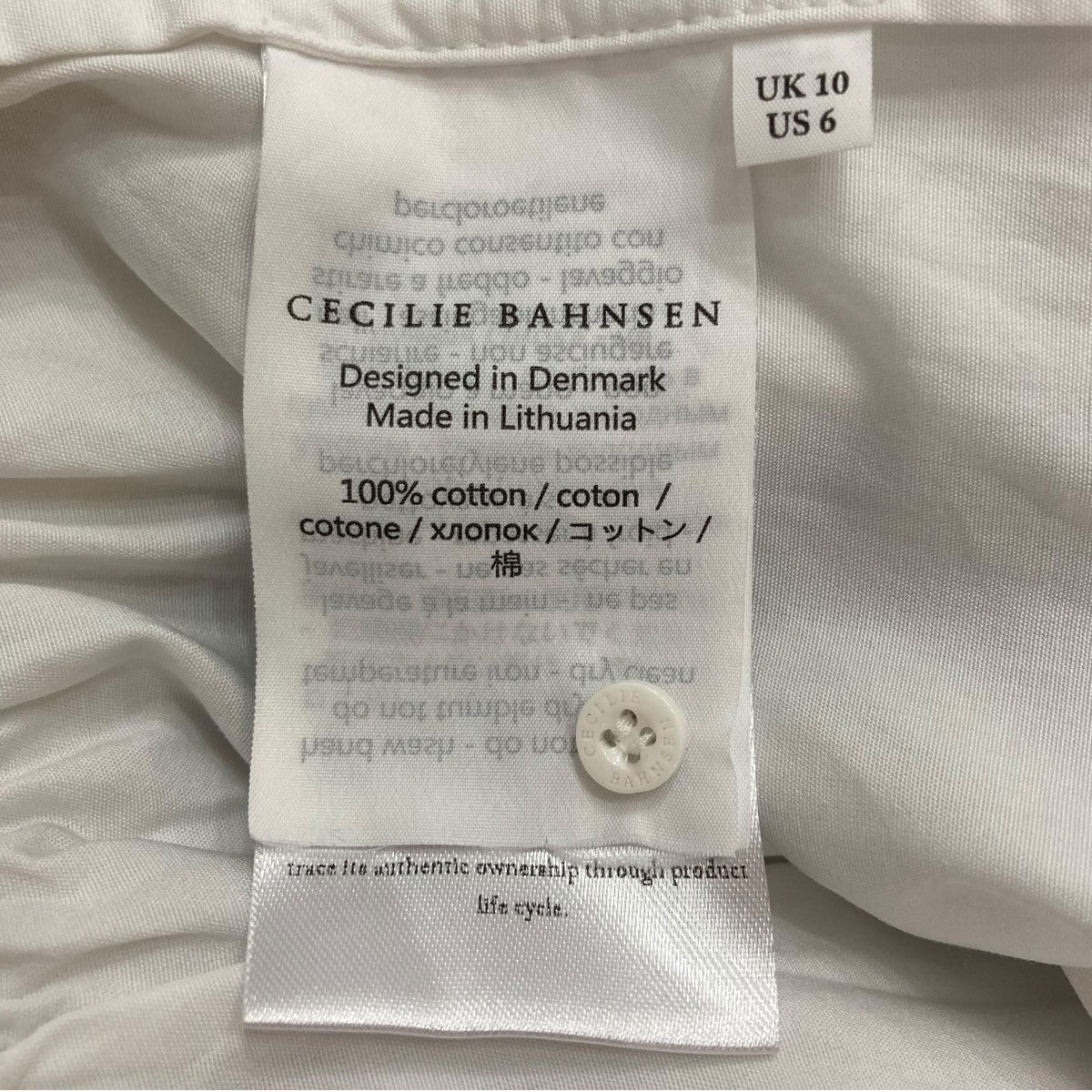 セシリーバンセン　ブラウス　UK6サイズ セシリーバンセン ブラウス UK6サイズ