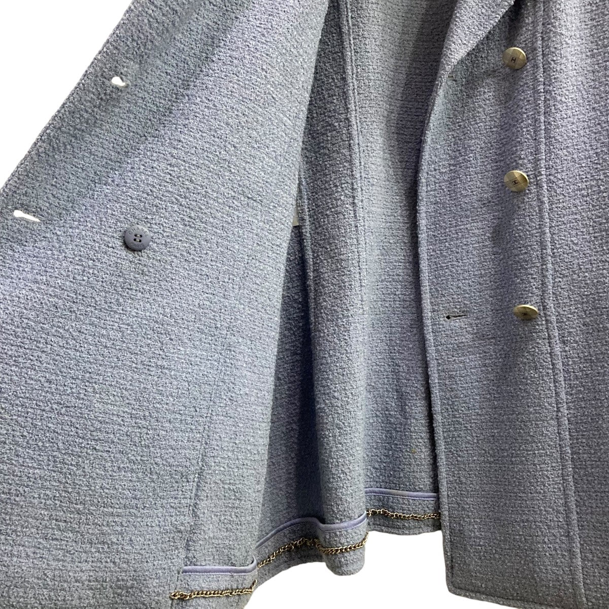 シャネルのツイードセットアップです。 CHANEL 古着・中古 セットアップ アイテム