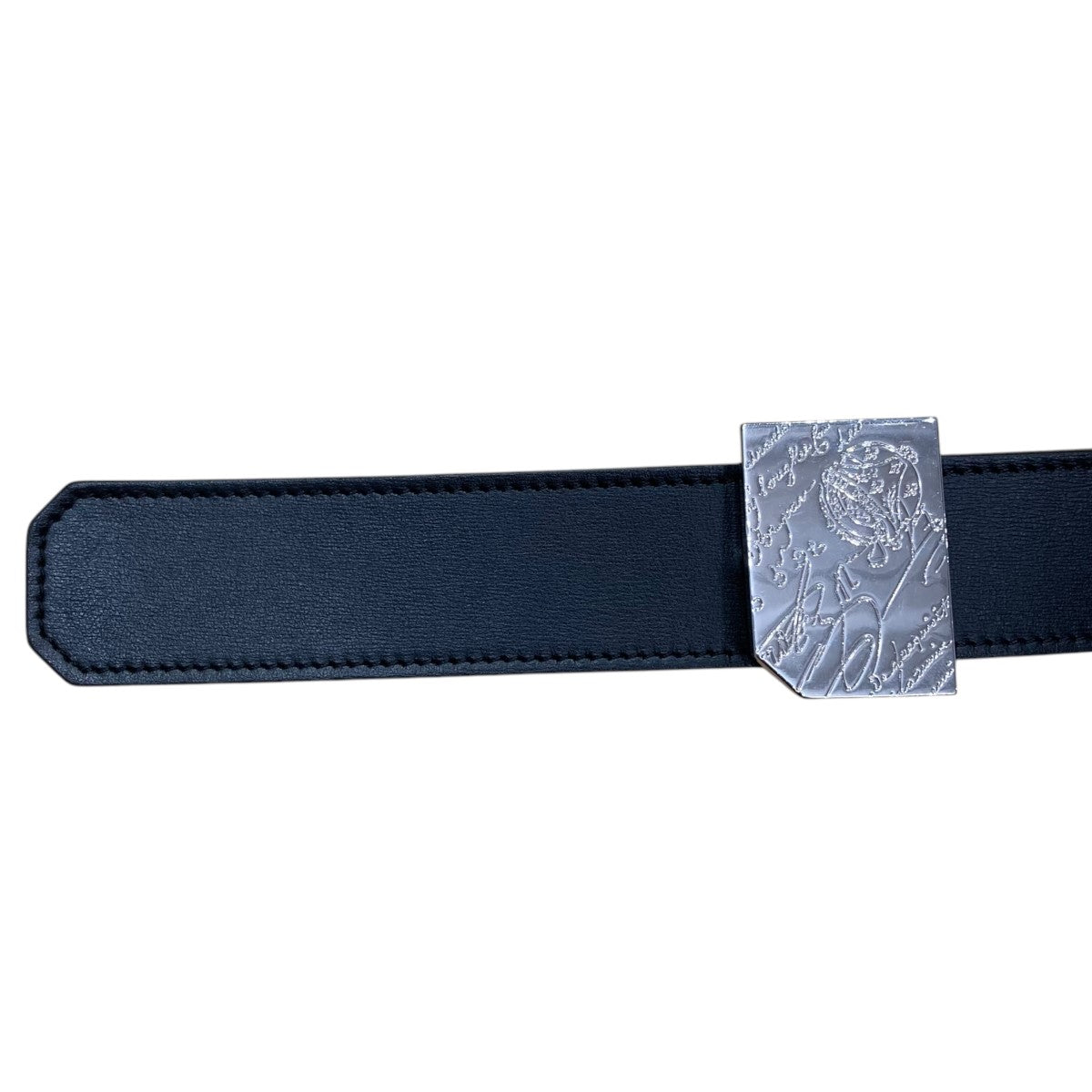Berluti(ベルルッティ) レザーベルトN0260 N0260 ブラック