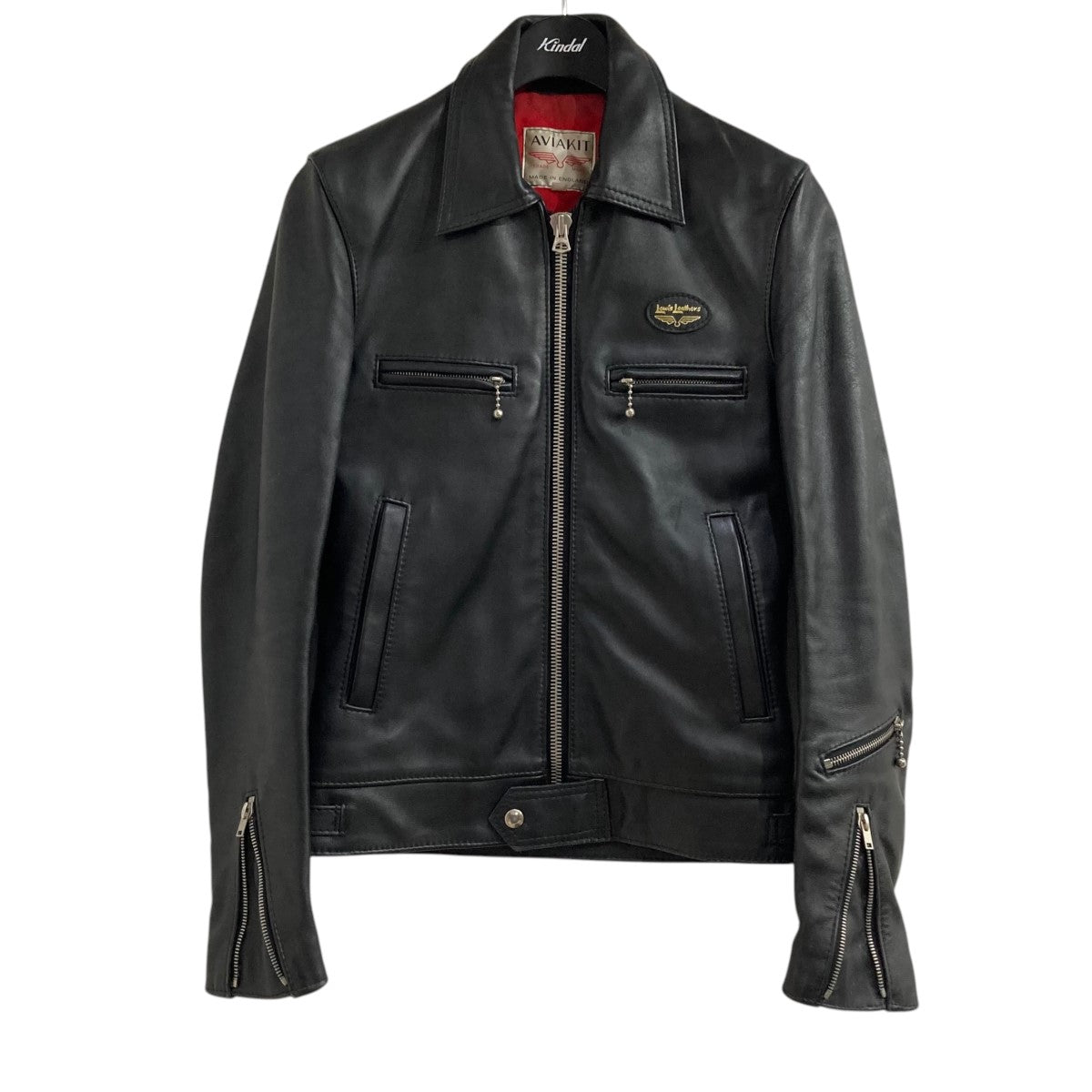 ルイスレザーのシングルレザージャケット ﾄﾞﾐﾈｰﾀｰです。 Lewis Leathers 古着・中古 アウター アイテム