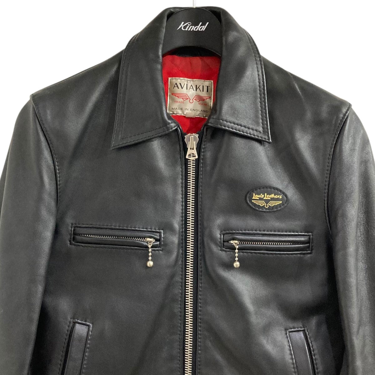ルイスレザーのシングルレザージャケット ﾄﾞﾐﾈｰﾀｰです。 Lewis Leathers 古着・中古 アウター アイテム