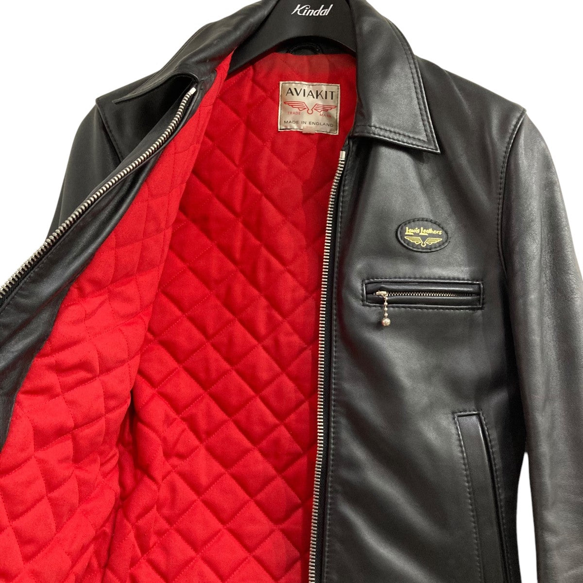 ルイスレザーのシングルレザージャケット ﾄﾞﾐﾈｰﾀｰです。 Lewis Leathers 古着・中古 アウター アイテム