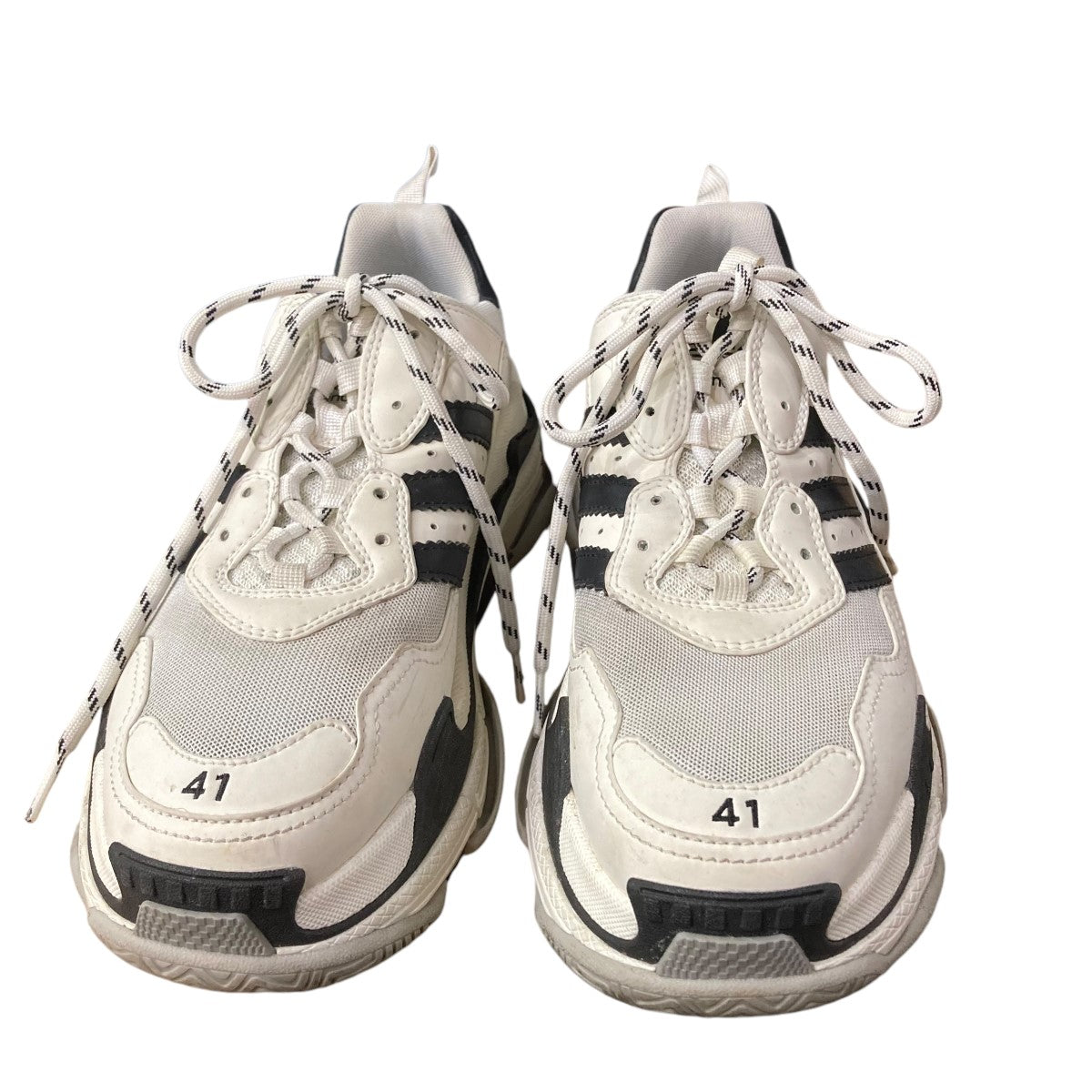 BALENCIAGA×adidas TRIPLE Sボリュームソールスニーカー710020 BALENCIAGA×adidas TRIPLE Sボリュームソールスニーカー710020