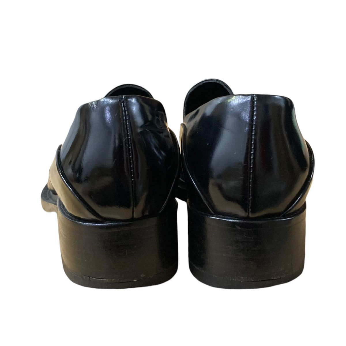 試着のみ PRADA レースアップ ローファー サイズ 35 1/2 704 PRADA(プラダ) ローファー ブラック サイズ 35 1/2｜【公式