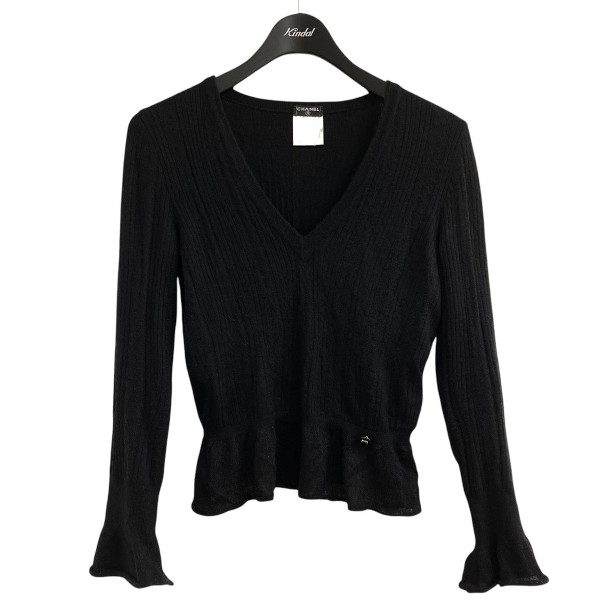 VネックカシミヤニットソーP29635K010197